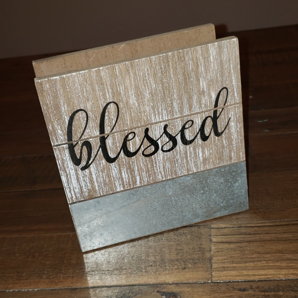 Blessed Napkin Holder